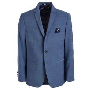 SALE Boys Solid blue DKNY Suit jacket